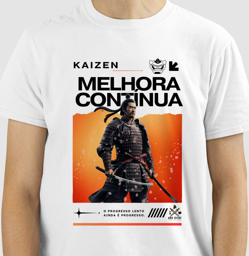 Camiseta Kaizen – Melhoria Contínua