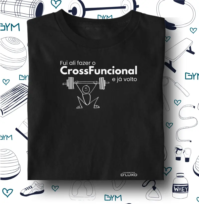 Fui ali fazer o CrossFuncional e já volto 3