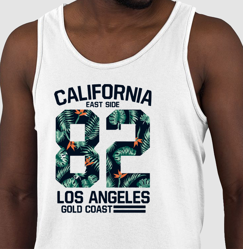 Camiseta Regata - Califórnia