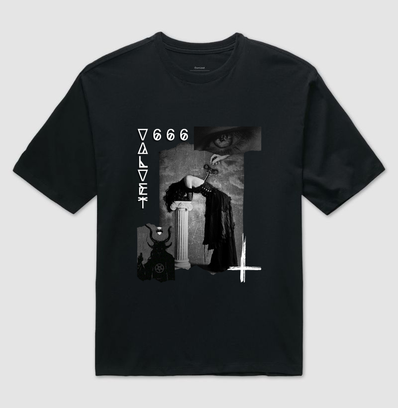 Camiseta Oversized Valvet