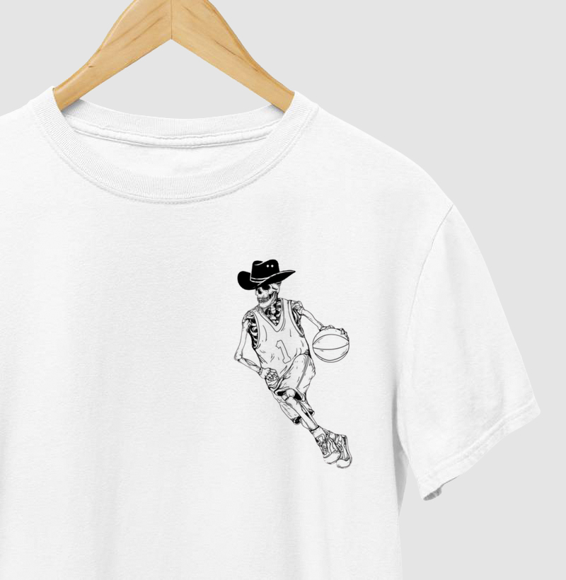  skull basketball shirt