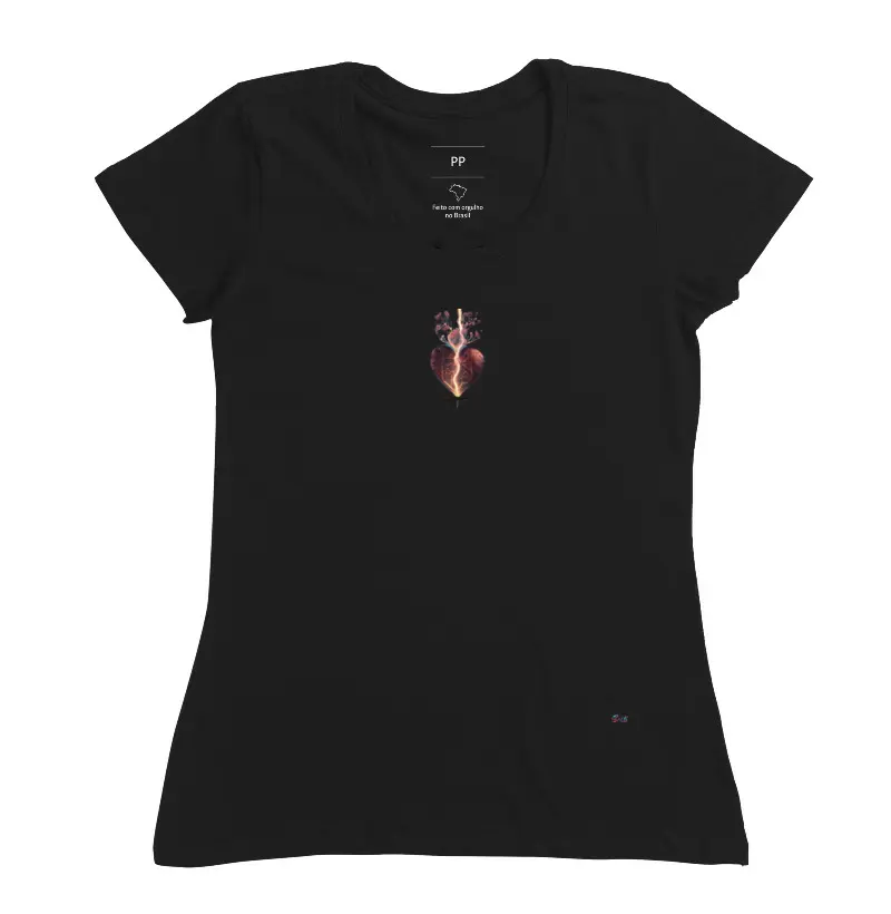 frase da camiseta: coração (desenho) frase : adoração