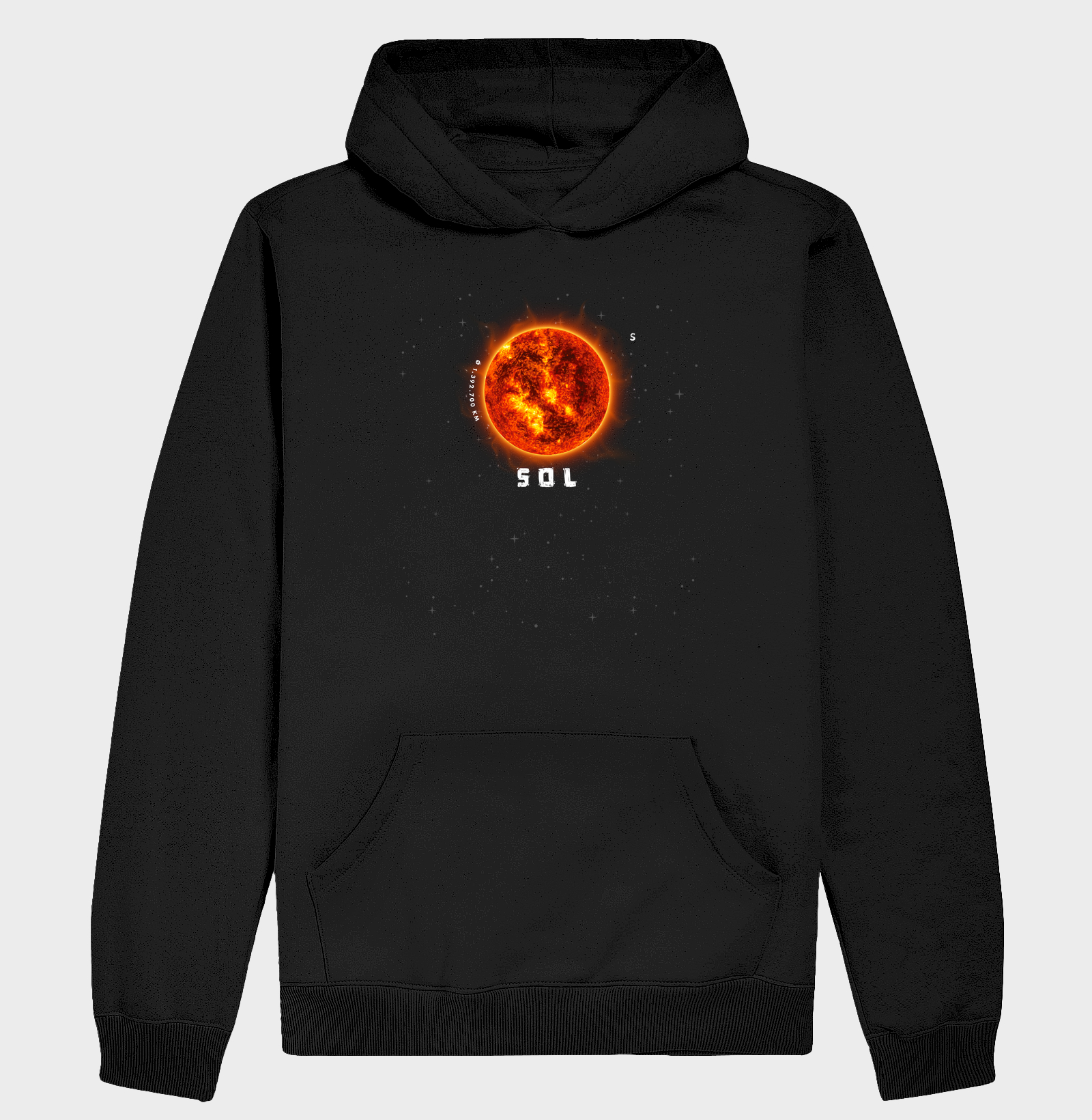 Sol, o Farol da Vida. Camiseta Supernova Estampada 
