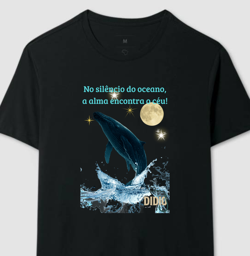 Camiseta baleia