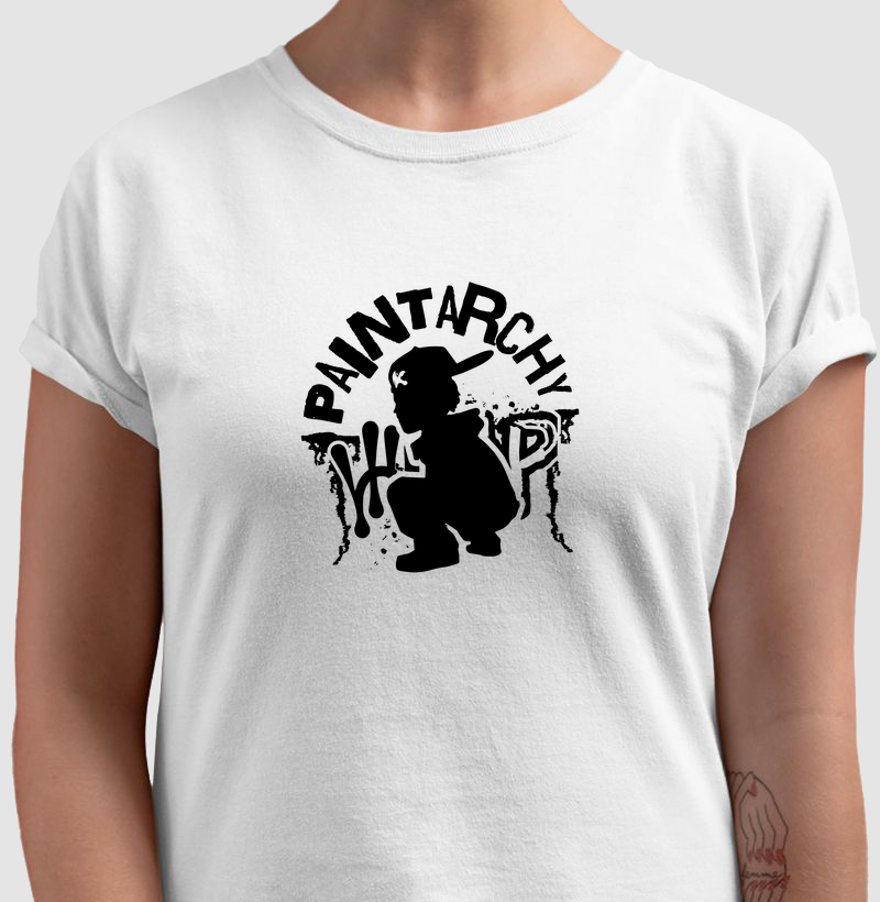 PaintArchy Hip Hop: Camiseta - Estilo Urbano e Criatividade