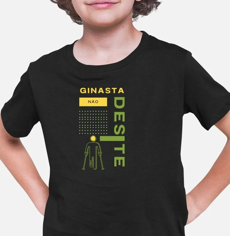 Camiseta Ginástica Artística - Ginasta Não Desiste