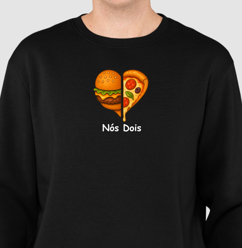 Nós dois (Hambúrguer Pizza)