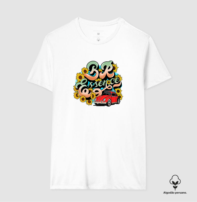 Camiseta algodão peruano coleção - ''essen-cê vibe'' 