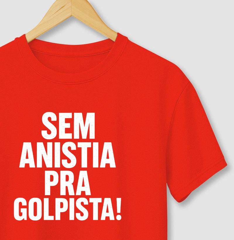 Camiseta Sem Anistia 