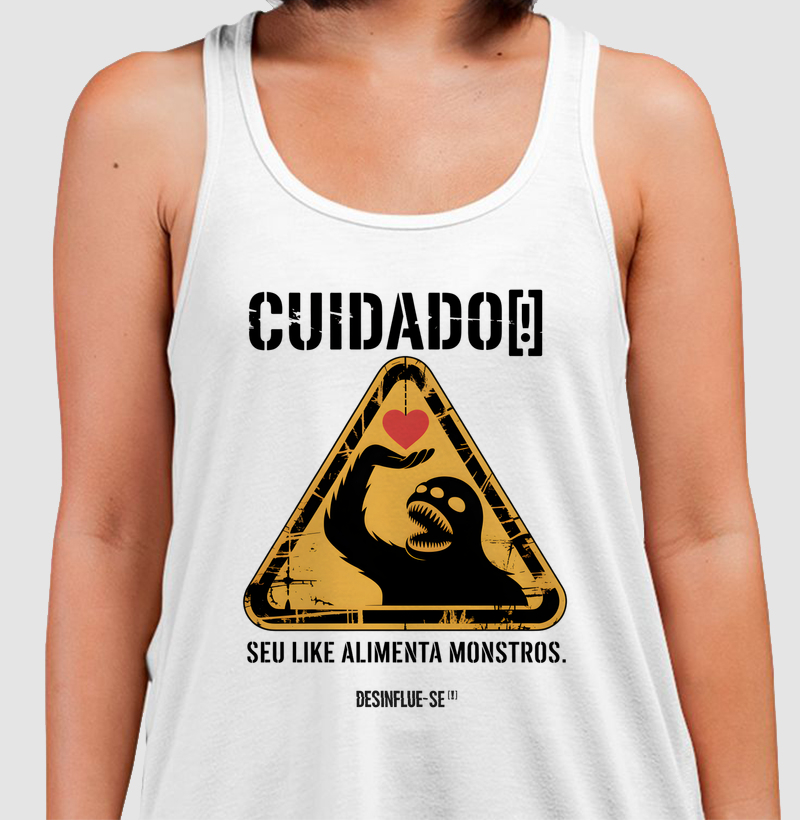 CUIDADO[!] SEU LIKE ALIMENTA MONSTROS.