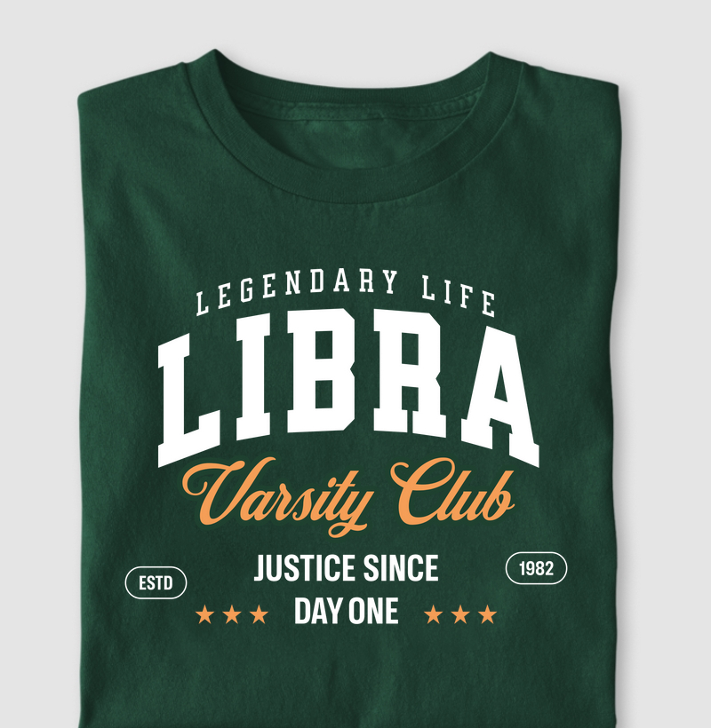 Camiseta Signos LIBRA - VARSITY CLUB