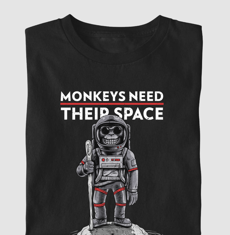 MONKEYS NEED THEIR SPACE