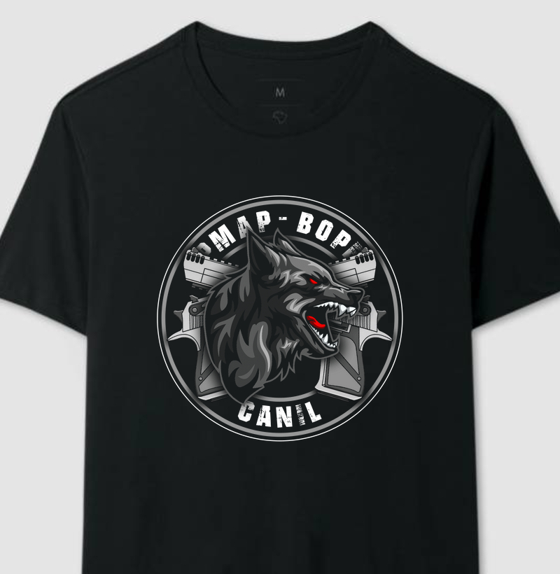Camiseta Canil Bope - Choque K9