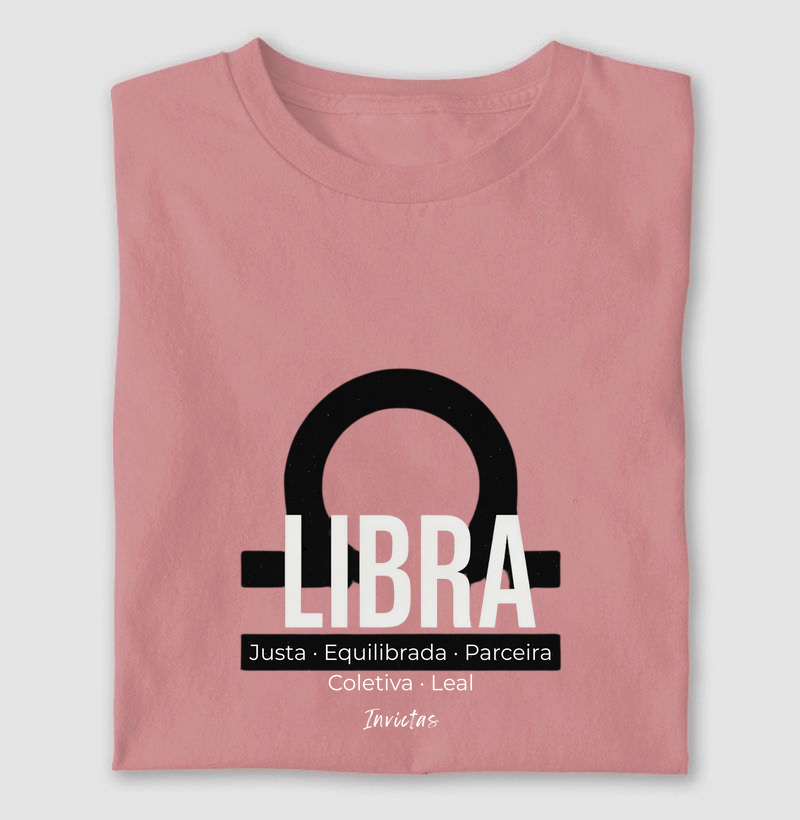 Camiseta Algodão Penteado - Libra