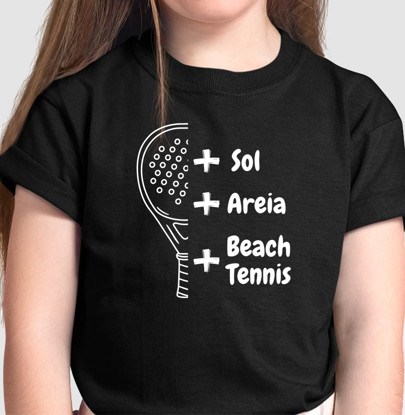 Camiseta Infantil - Beach Tennis Boost