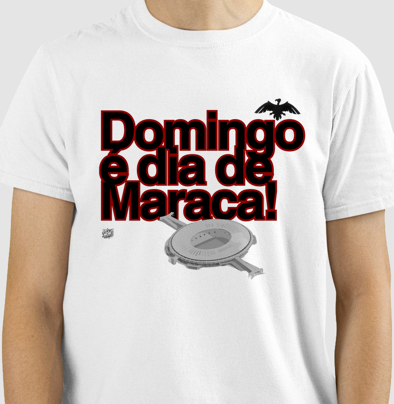 Camiseta Domingo no Maracanã - Urubu
