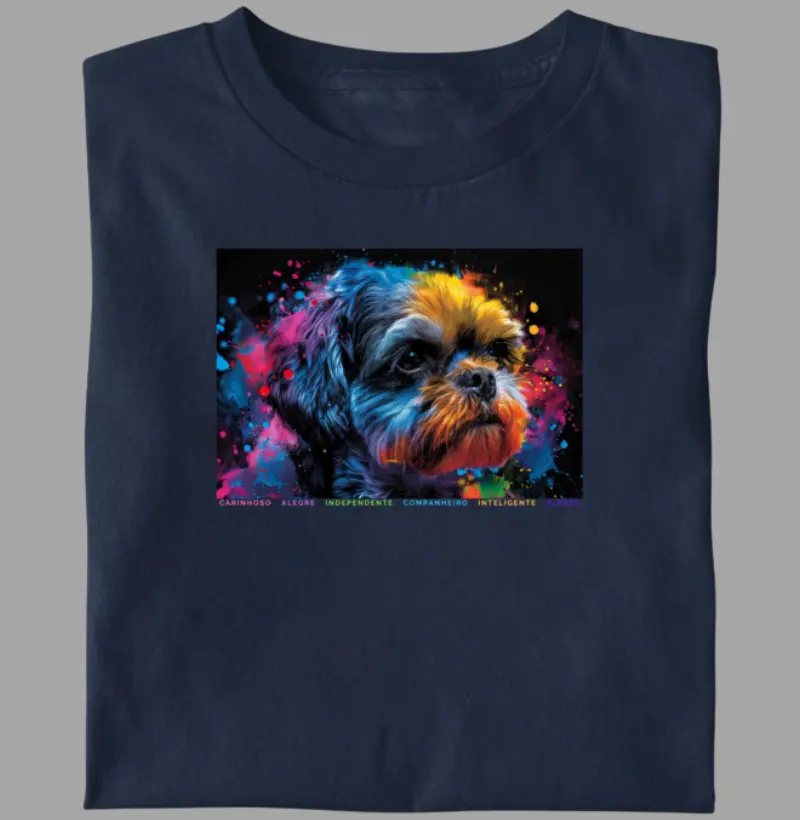 Shih Tzu policromo