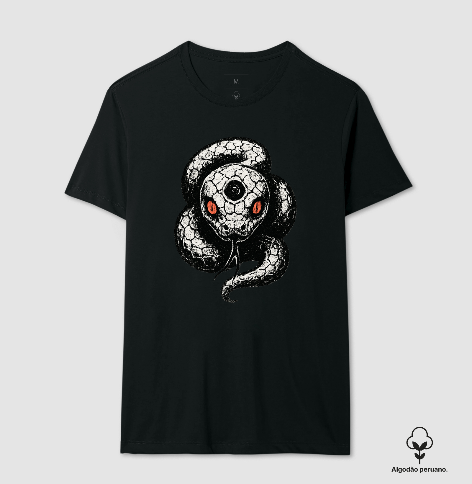 Camiseta - White Snake