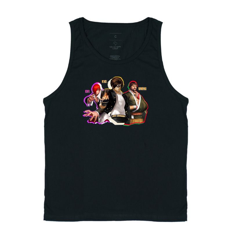 Camiseta regata iori, Kyo e Saisyu - KOF