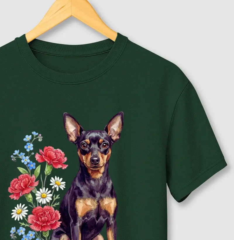 Pinscher Floral Presença