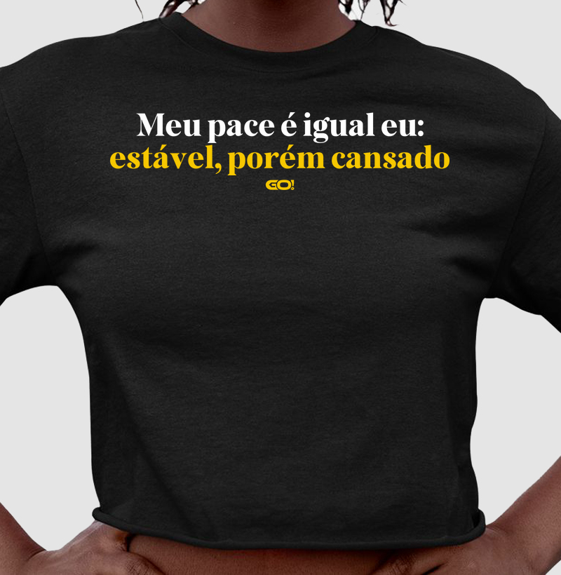 Meu pace é igual: