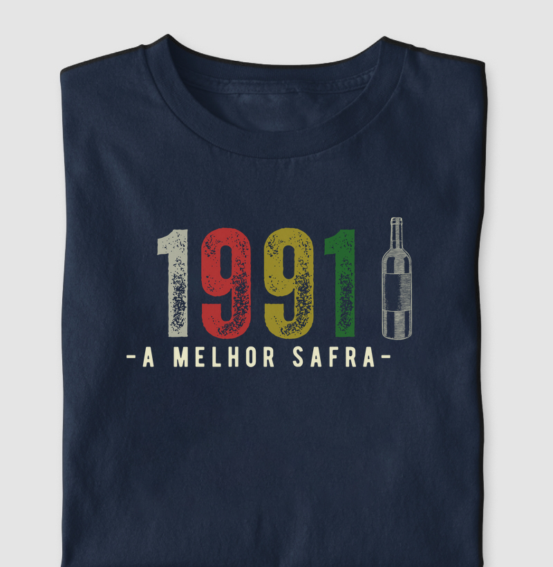 Camiseta A Melhor Safra 1991