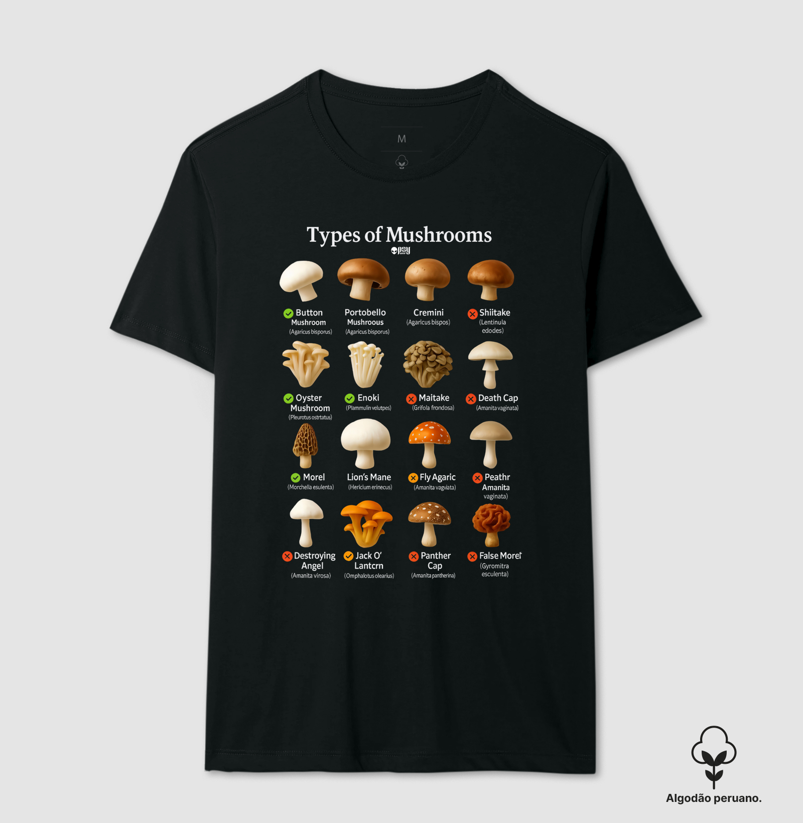 Types of Mushrooms