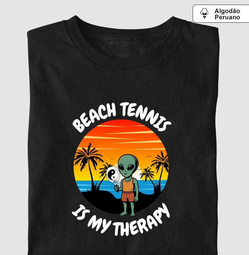Alien Beach Tennis Is My Therapy