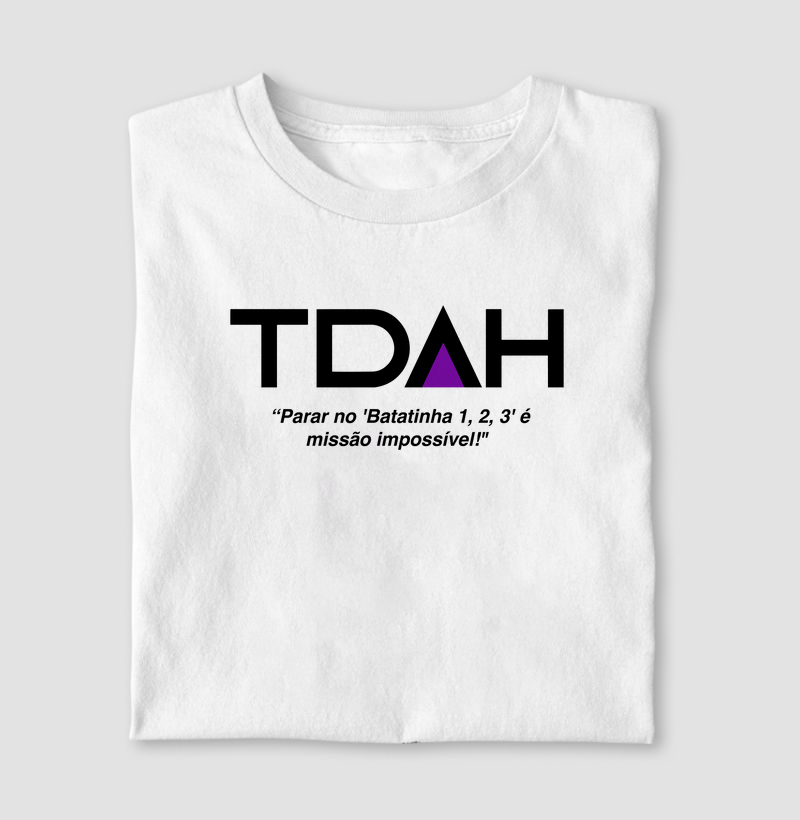 Camiseta Round 6 - Batatinha 1, 2, 3. TDAH