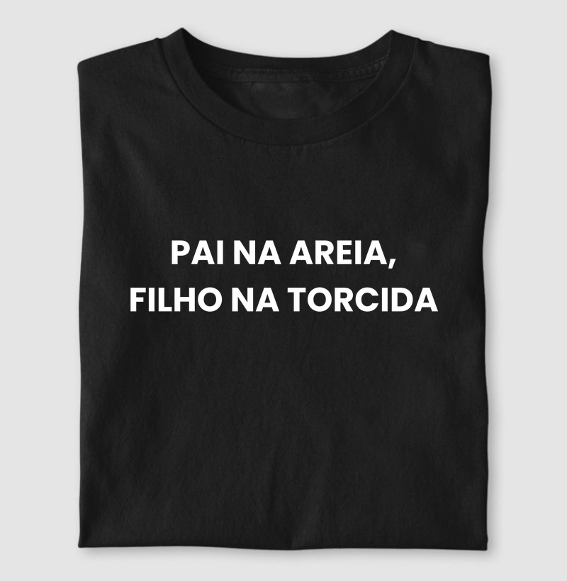 Pai na areia