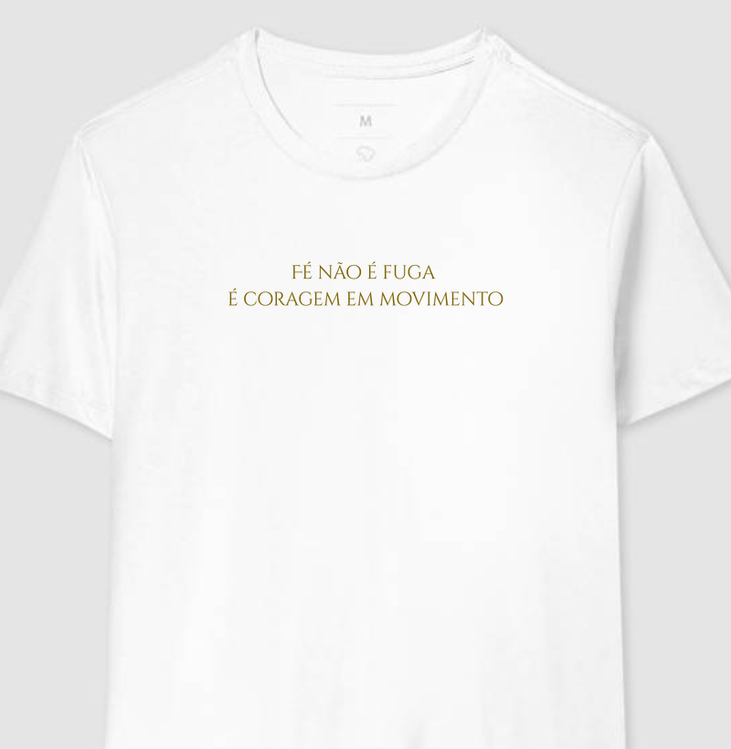Fé não é fuga  é coragem em movimento
