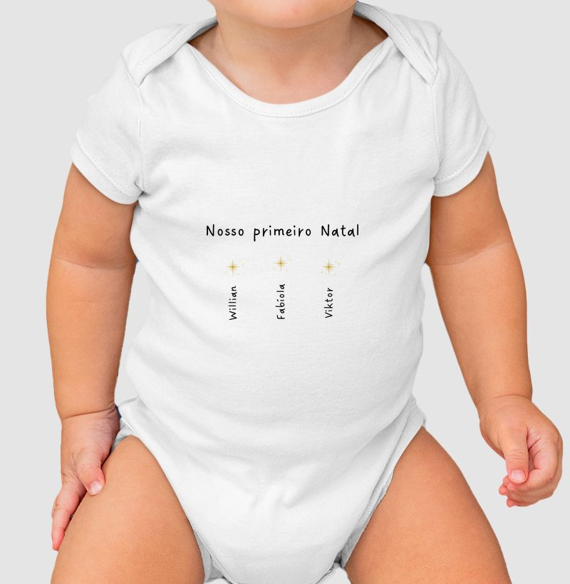 Nosso primeiro Natal - Personalizável