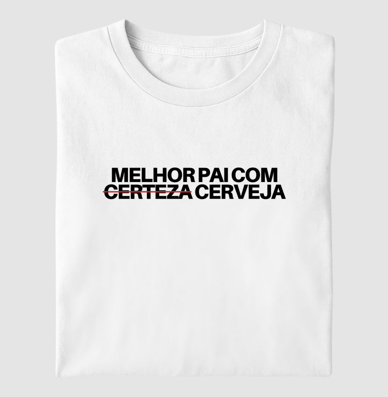 Melhor pai com cerveja