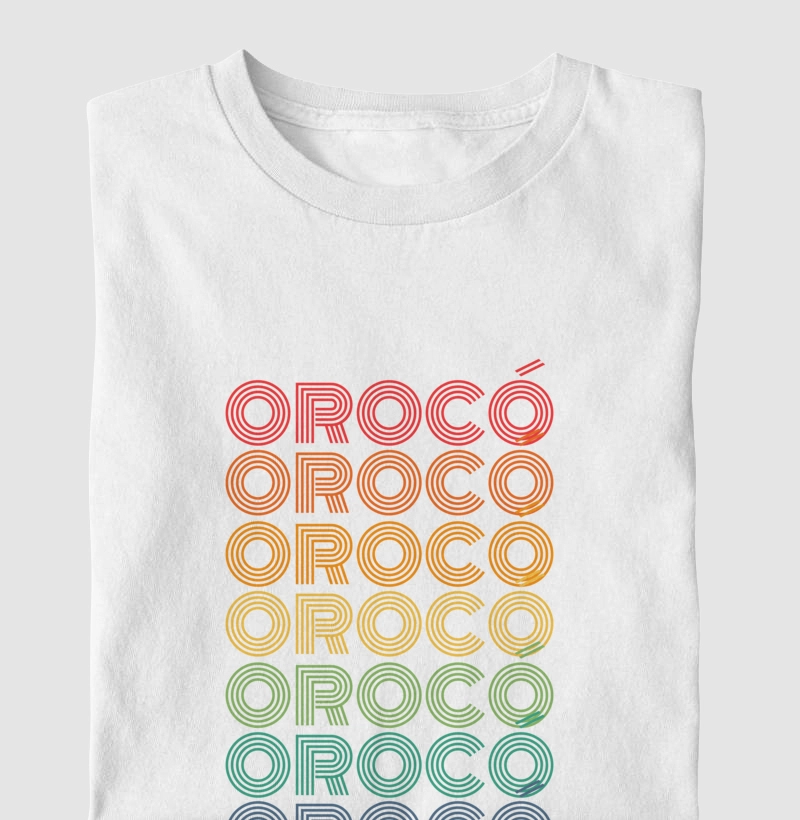 Orocó Letreiro Retrô