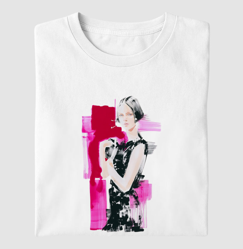 Black Dress on Canva