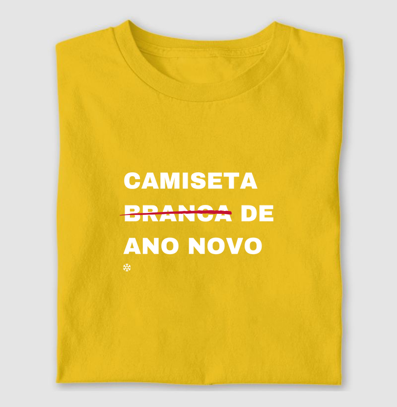 Camiseta Ano Novo 1