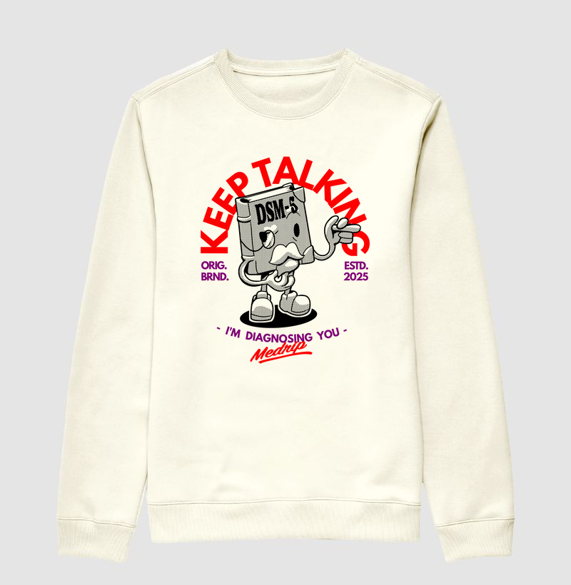 Moletom Suéter Psiquiatria DSM-V