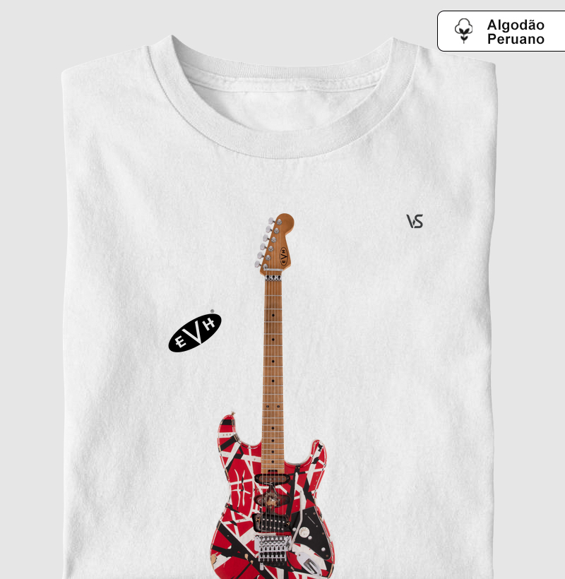 Frankstein Eddie Van Halen - Camiseta Algodão Peruano
