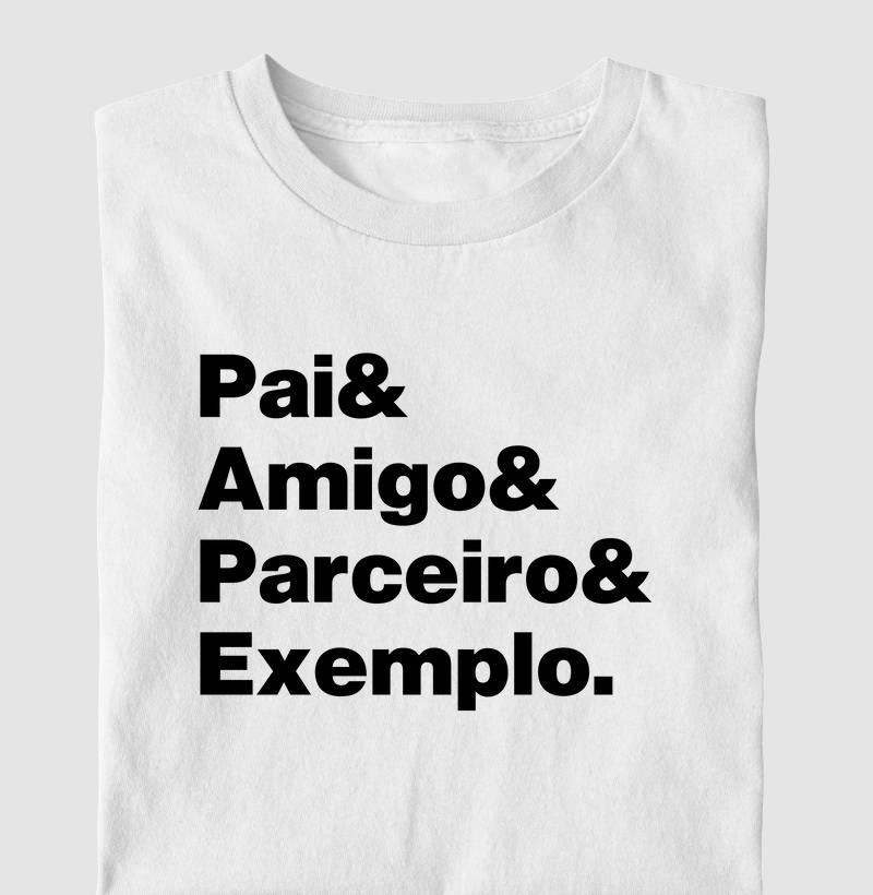 PAI& AMIGO& PARCEIRO& EXEMPLO.