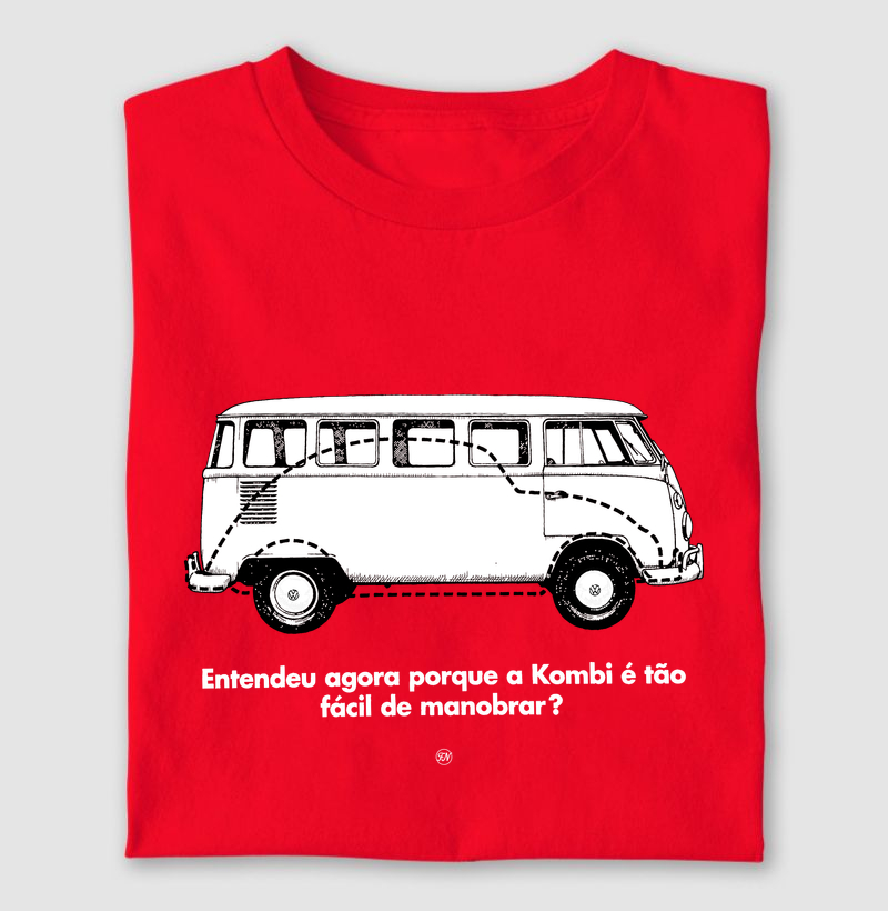 Propaganda Kombi - Fácil de manobrar - Cores