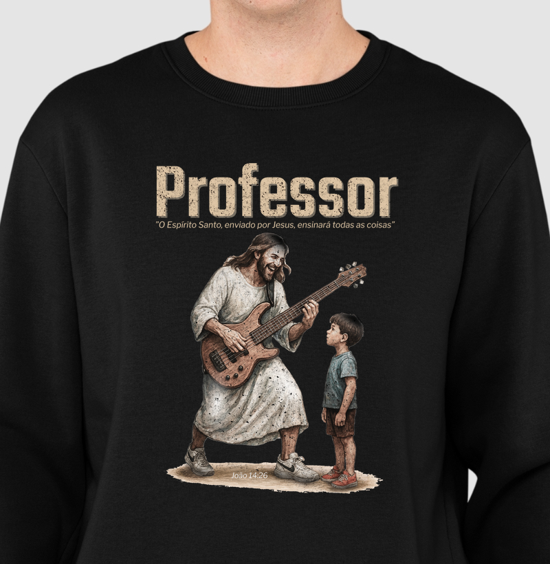 Suéter Moletom Professor - Baixo