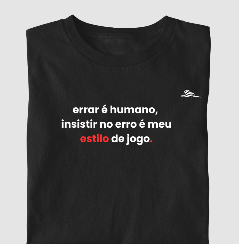 Estampa "Errar é humano"