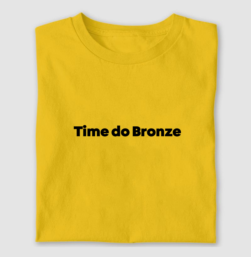 CAMISETA TIME DO BRONZE