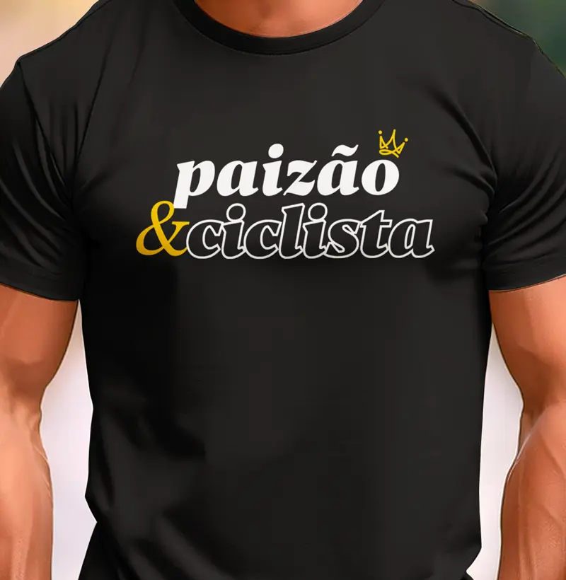 Paizão e ciclista