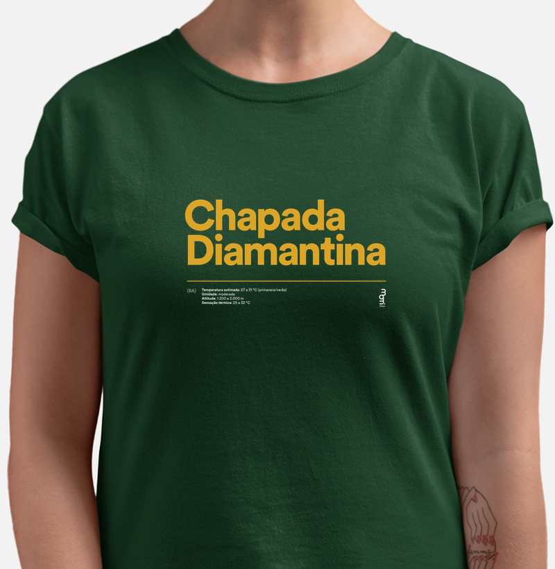 Camiseta Chapada Diamantina