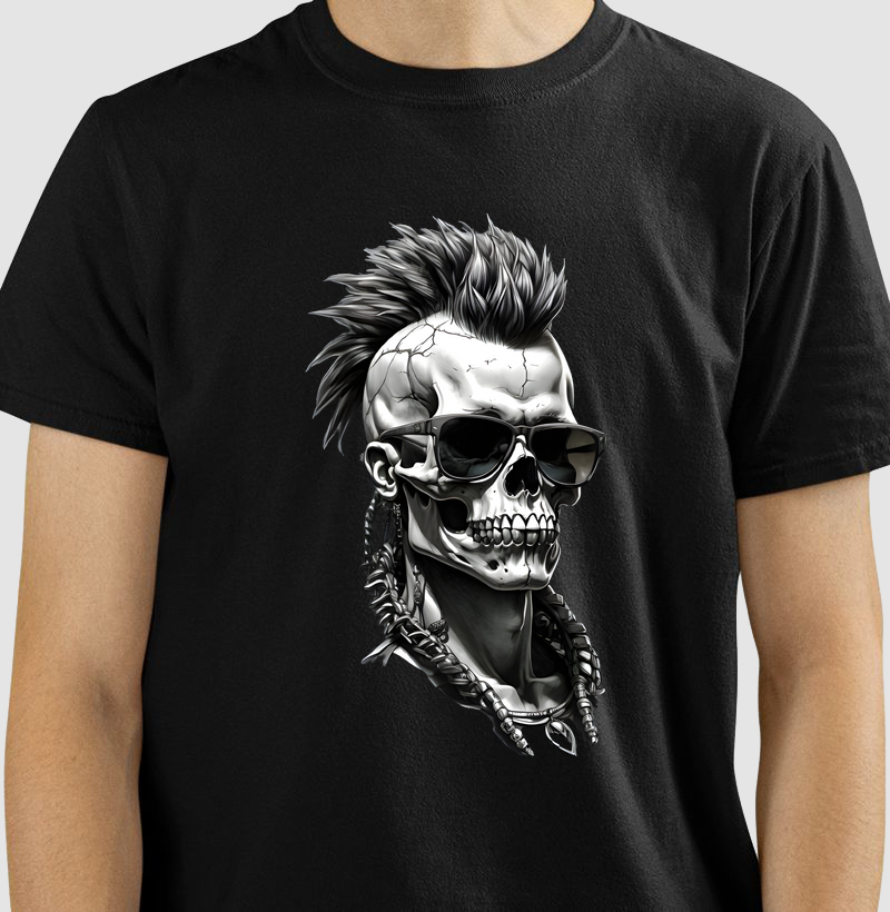 Camiseta Gângster Punk