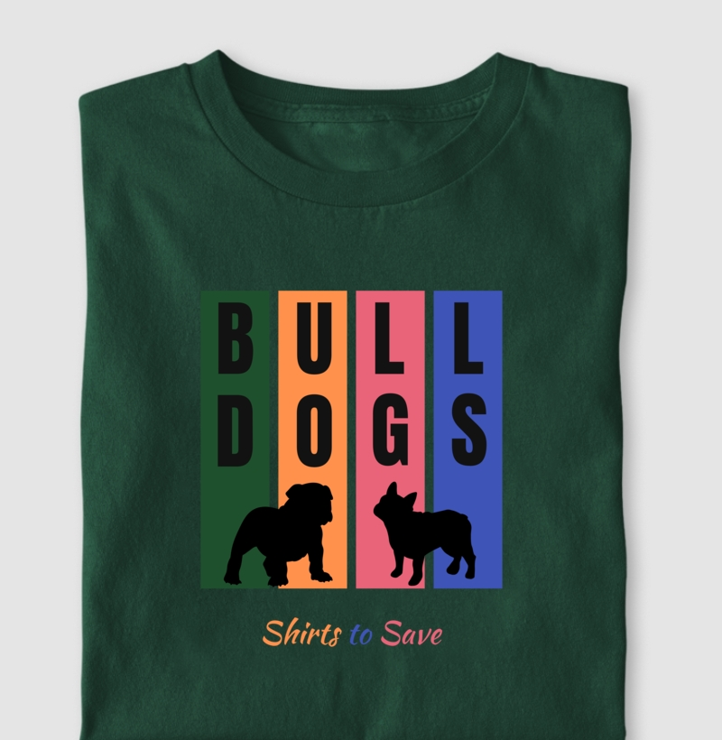 Camiseta Bulldogs Letreiro