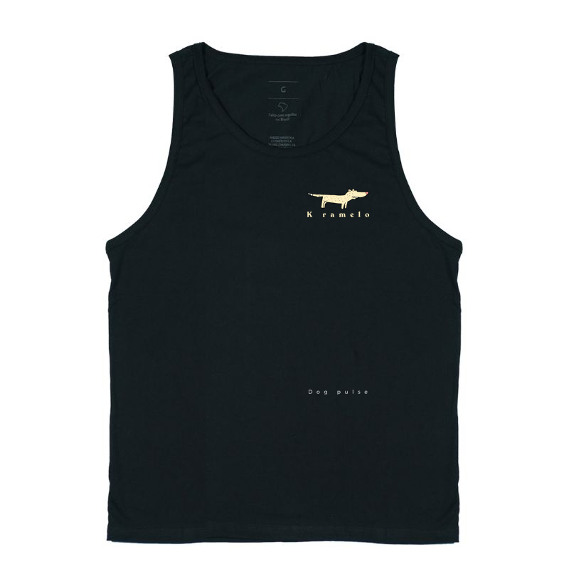 Camiseta Regata Dog Pulse Caramelo Eternal