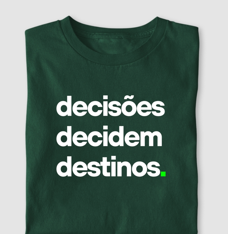 Camiseta da Determinação