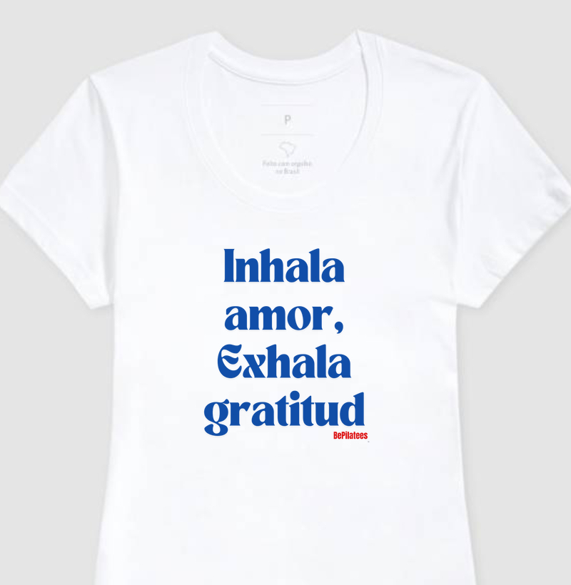 Inhala amor, exhala gratitud.